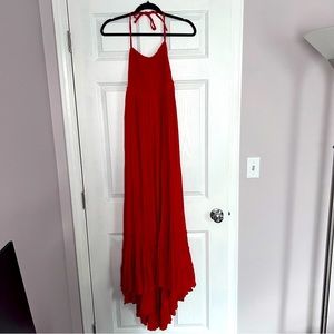 Tiered Free People Boho Maxi Dress